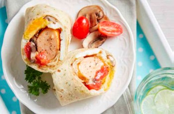 An image of English Breakfast Wrap