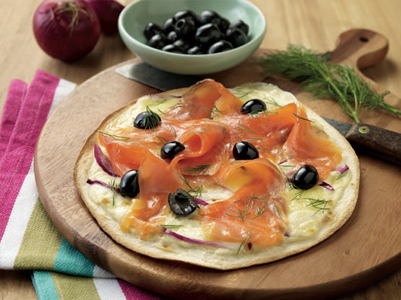 Smoked Salmon Pizza