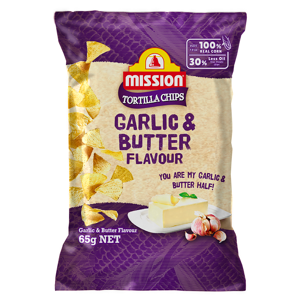 Chips 65G Garlicbutter Front 960X960