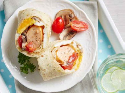 An image of English Breakfast Wrap