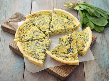 Spinach Quiche
