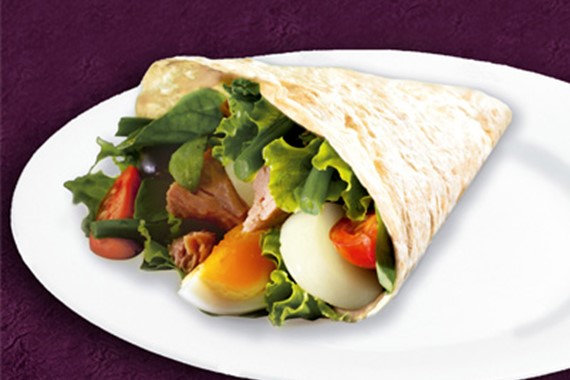 Salad Niçoise Wrap
