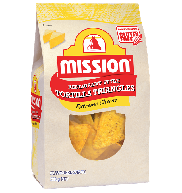 Mission Extreme Cheese Tortilla Triangles