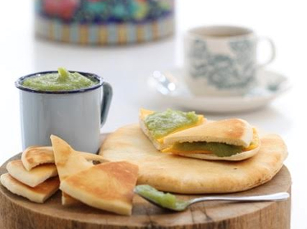 Mission Toast with Pandan Sri Kaya