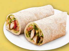 Chicken Teriyaki & Salad Wraps
