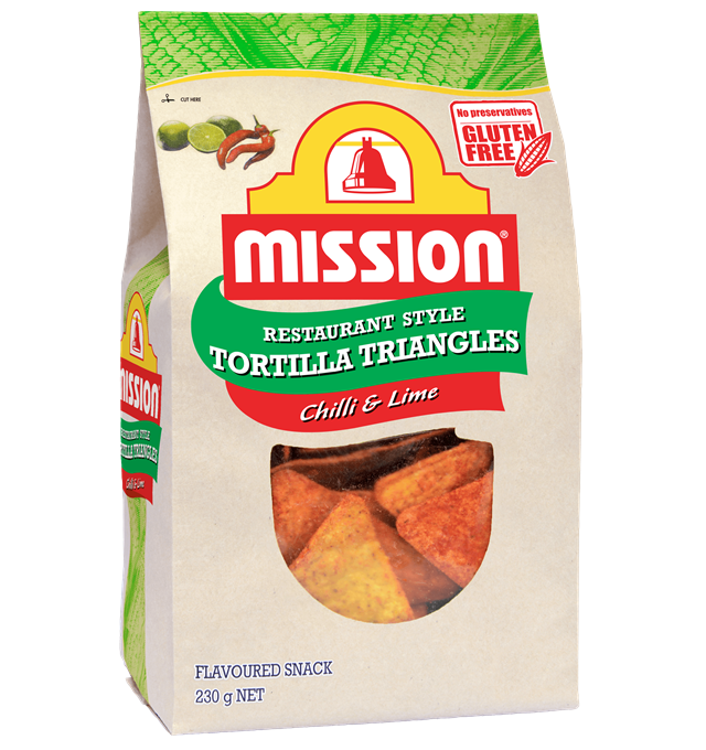 Mission Chilli & Lime Tortilla Triangles